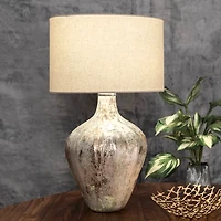 Porcini Mottled Glass Table Lamp