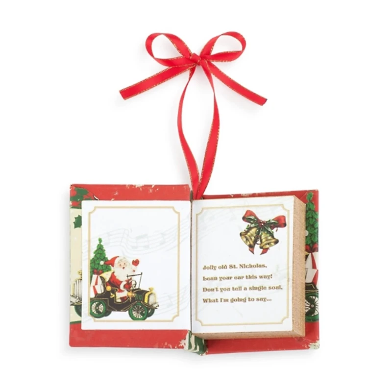 Musical Storybooks 4-pc. Christmas Ornament Set