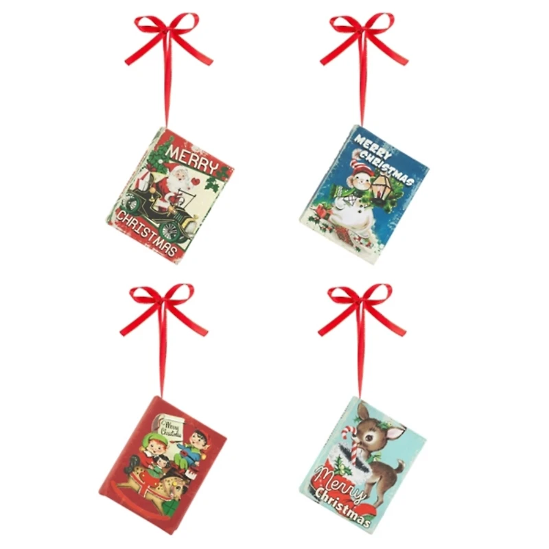 Musical Storybooks 4-pc. Christmas Ornament Set