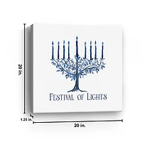 Festival of Lights Canvas Art Print