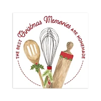 Homemade Christmas Memories Canvas Art Print