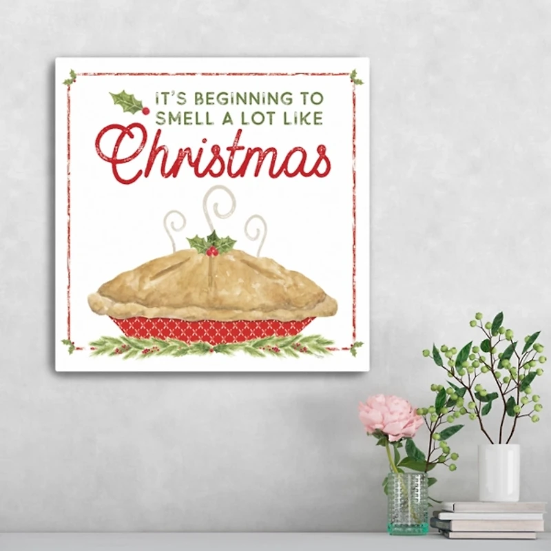 Beginning to Smell like Christmas Canvas Art Print
