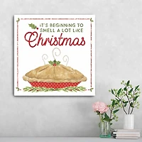 Beginning to Smell like Christmas Canvas Art Print