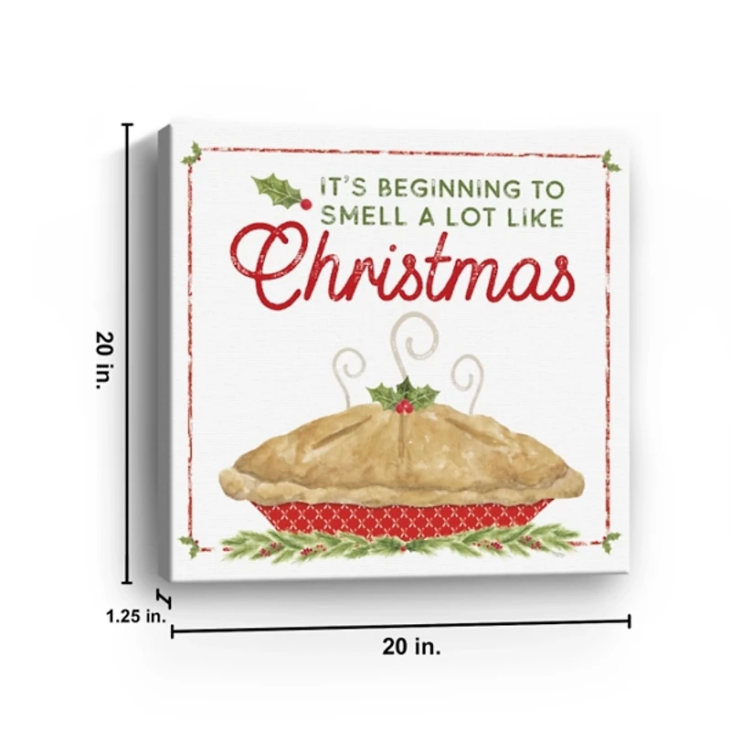 Beginning to Smell like Christmas Canvas Art Print