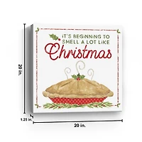 Beginning to Smell like Christmas Canvas Art Print