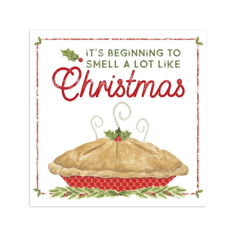 Beginning to Smell like Christmas Canvas Art Print