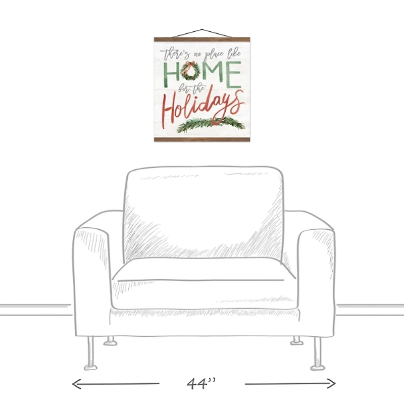 Home for the Holidays Wall Hanger