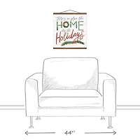 Home for the Holidays Wall Hanger