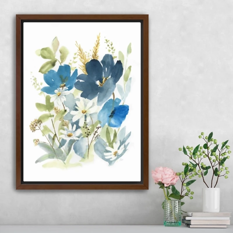 Wild Botanical Medley Framed Art Print