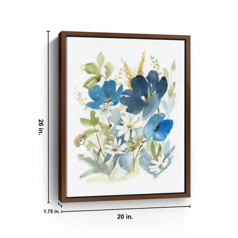 Wild Botanical Medley Framed Art Print