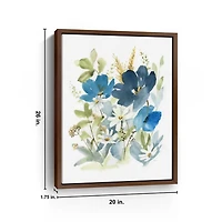 Wild Botanical Medley Framed Art Print