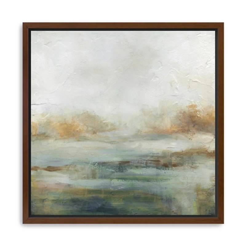 A Quiet Place Framed Canvas Art Print