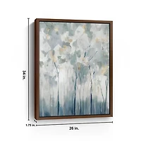 Blue Forest Adventure I Framed Canvas Art Print