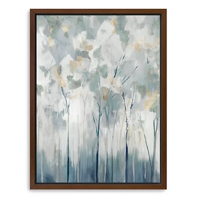 Blue Forest Adventure I Framed Canvas Art Print