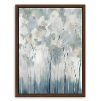 Blue Forest Adventure I Framed Canvas Art Print