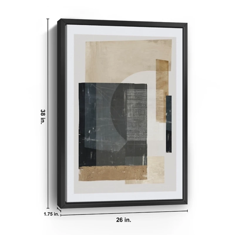 Hometown Glory I Framed Canvas At Print