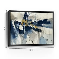 The Weaver Framed Canvas Art Print