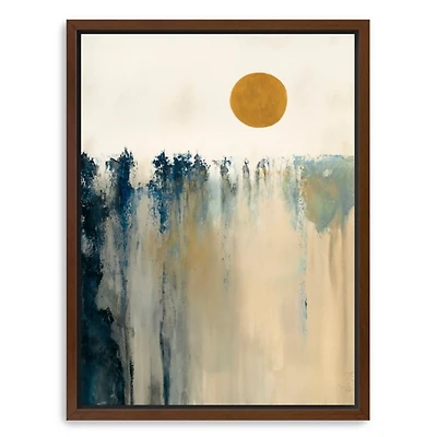 Equilibrium Framed Canvas Art Print