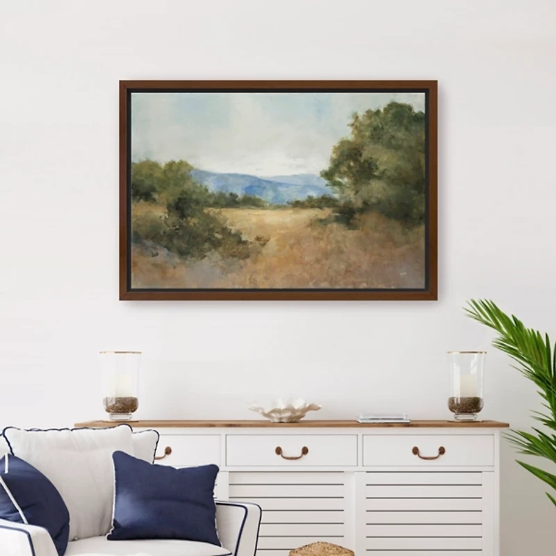 August Fields Framed Giclee Canvas Art Print