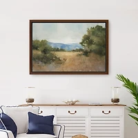 August Fields Framed Giclee Canvas Art Print