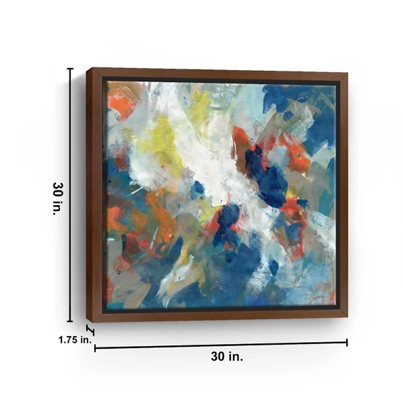 Levee Framed Giclee Canvas Art Print