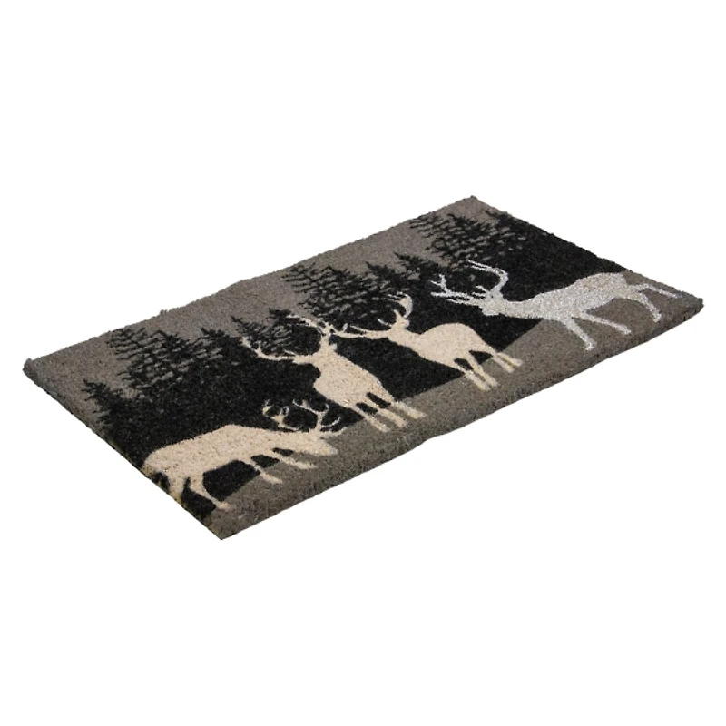 Reindeer Forest Coir Doormat
