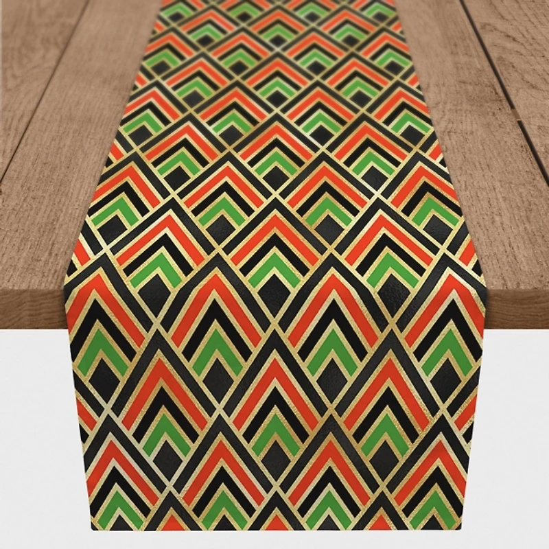 Kwanzaa Pattern Table Runner, 72 in.