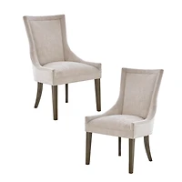Ivory Madison Park Ultra Dining Chairs, Set of 2