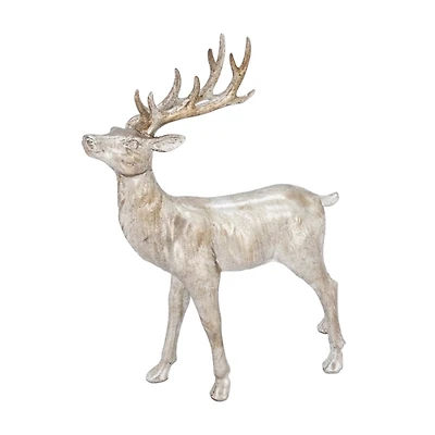 Silver Donner Reindeer Figurine