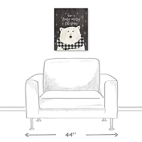 Have a Beary Merry Christmas Canvas Art Print
