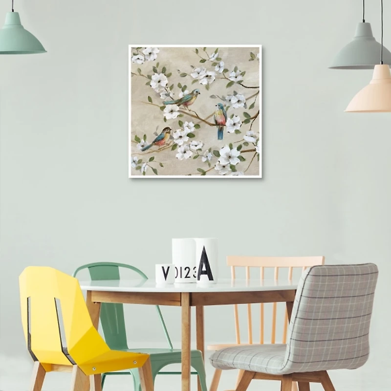 Three's Company Framed Canvas Art Print