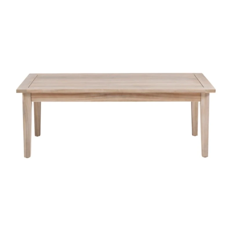 Natural Acacia Wood Slatted Outdoor Coffee Table