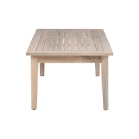 Natural Acacia Wood Slatted Outdoor Coffee Table