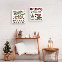 North Pole Gingerbread Cocoa 2-pc. Art Set