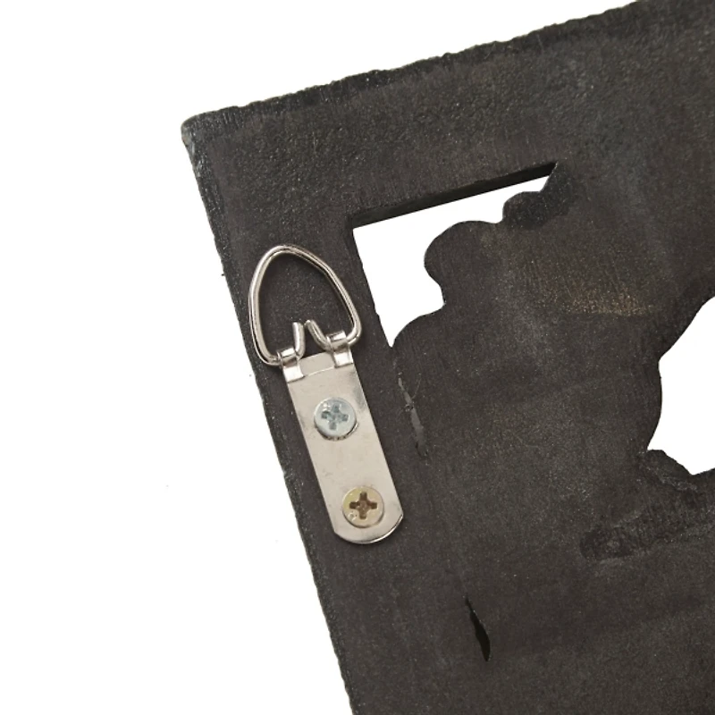 Navy Madison Park Floral Wall Plaques, Set of 2