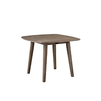 Brown Wood Drop Leaf Table 3-pc. Dining Set