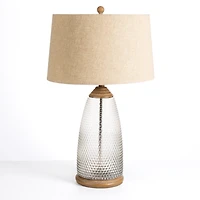 Hobnail Glass Table Lamp