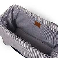 Seagrass Navy Tie Top Picnic Basket