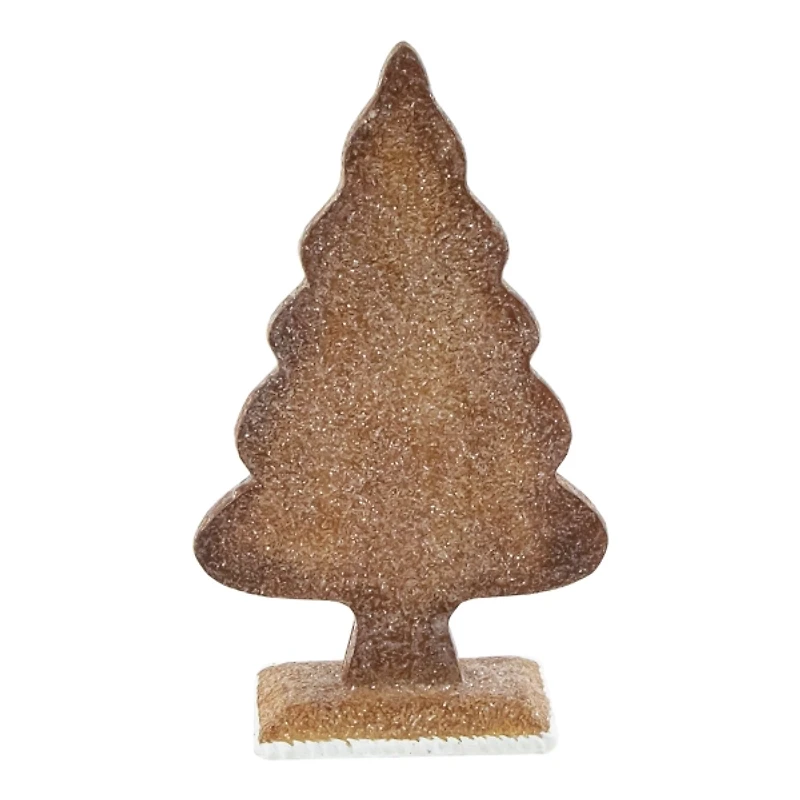 Glitter Gingerbread Christmas Tree