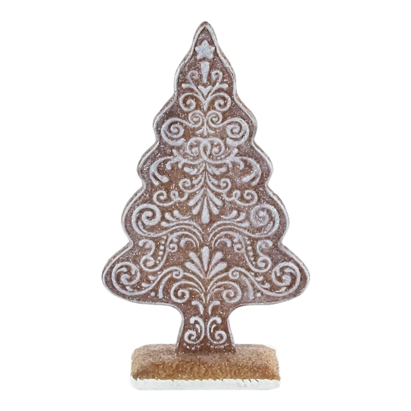 Glitter Gingerbread Christmas Tree