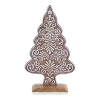 Glitter Gingerbread Christmas Tree