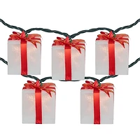 Wrapped Christmas Gifts 10-pc. String Lights
