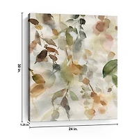 Cascading Nature II Canvas Art Print