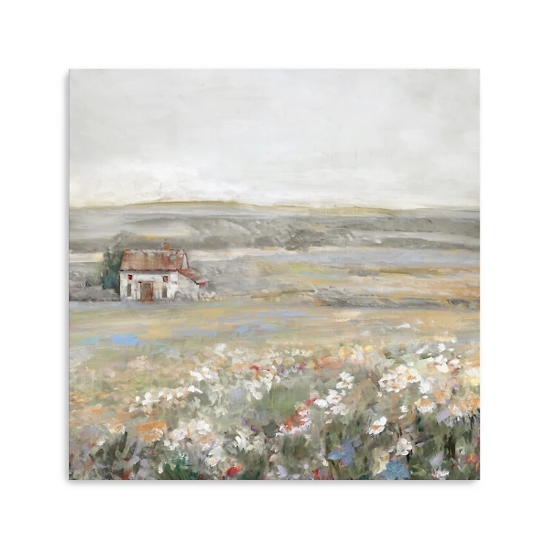 Soft Summer Meadow I Canvas Art Print, 20x20 in.