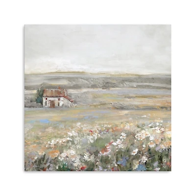 Soft Summer Meadow I Canvas Art Print, 20x20 in.