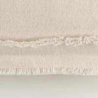 Embroidered Botanical Pillow