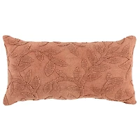 Terracotta Stonewash Botanical Pillow