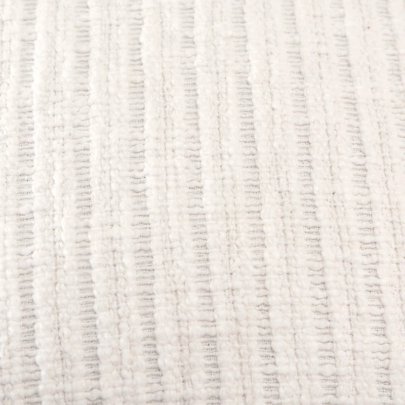 White Simple Texture Pillow