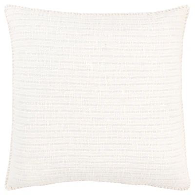 White Simple Texture Pillow