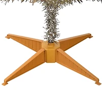 4 ft. Pre-Lit Champagne Tinsel Christmas Tree